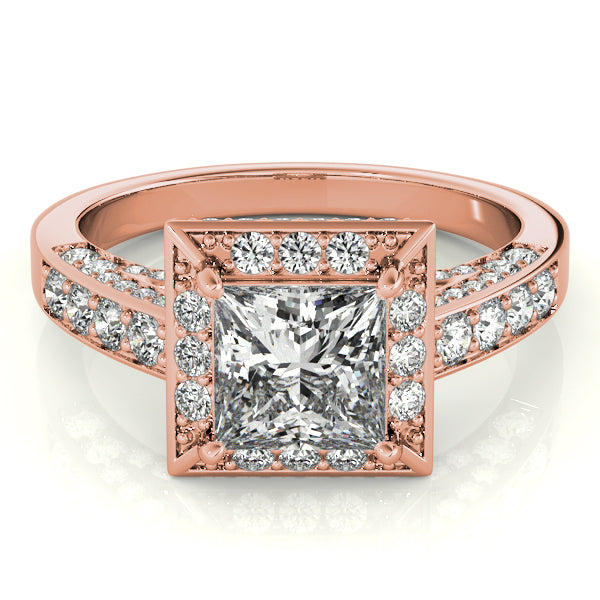 Square Engagement Ring M83501-4