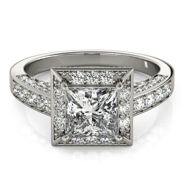 Square Engagement Ring M83501-4