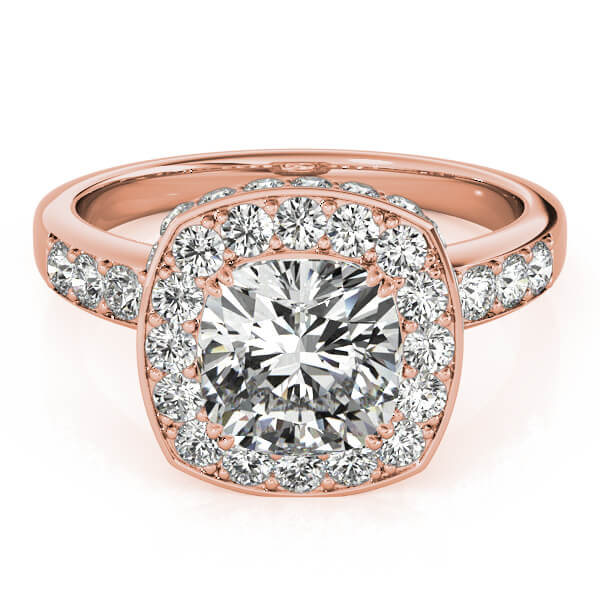 Cushion Engagement Ring M83502-10