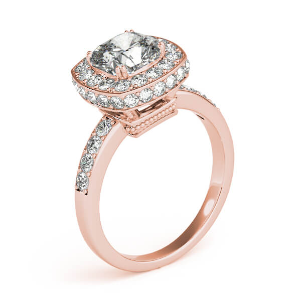 Cushion Engagement Ring M83502-10