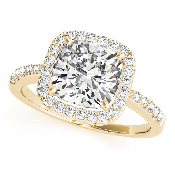 Cushion Engagement Ring M83503-10