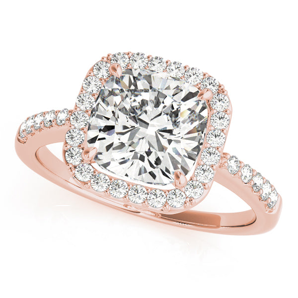 Cushion Engagement Ring M83503-10