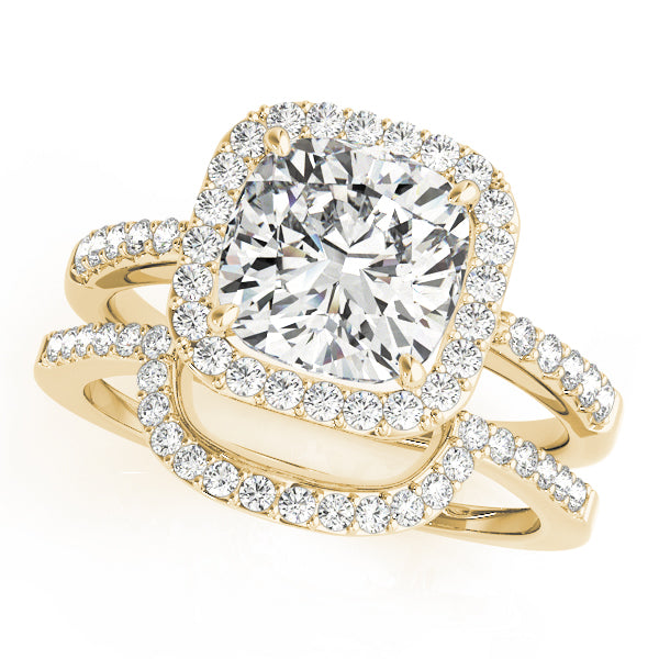 Cushion Engagement Ring M83503-10