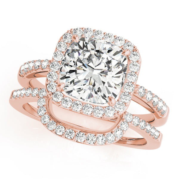Cushion Engagement Ring M83503-10