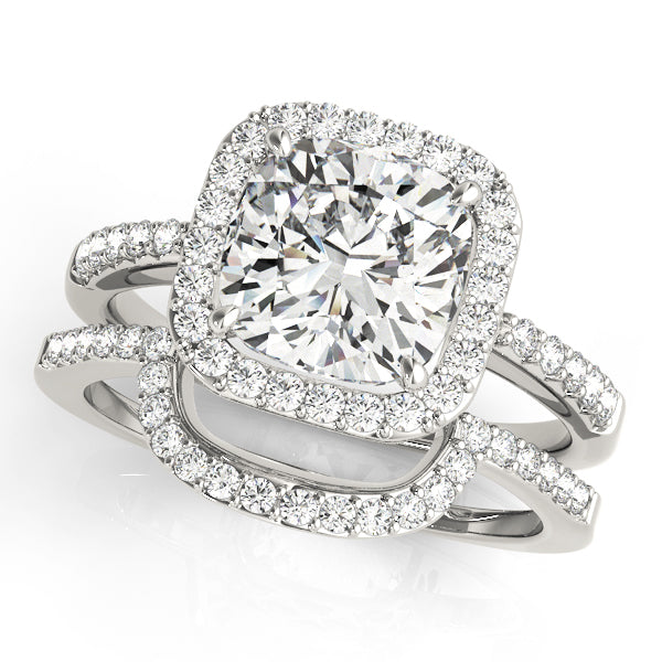 Cushion Engagement Ring M83503-10