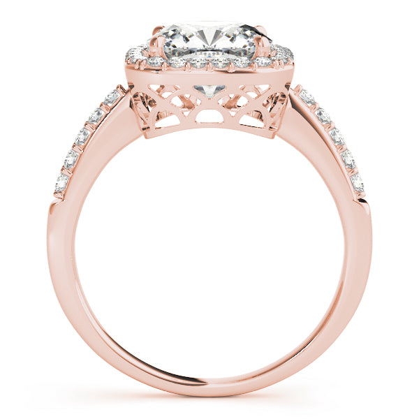 Cushion Engagement Ring M83503-10