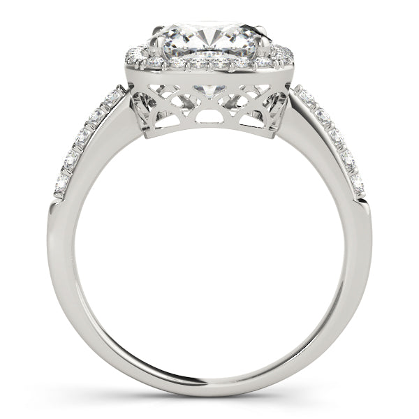 Cushion Engagement Ring M83503-10
