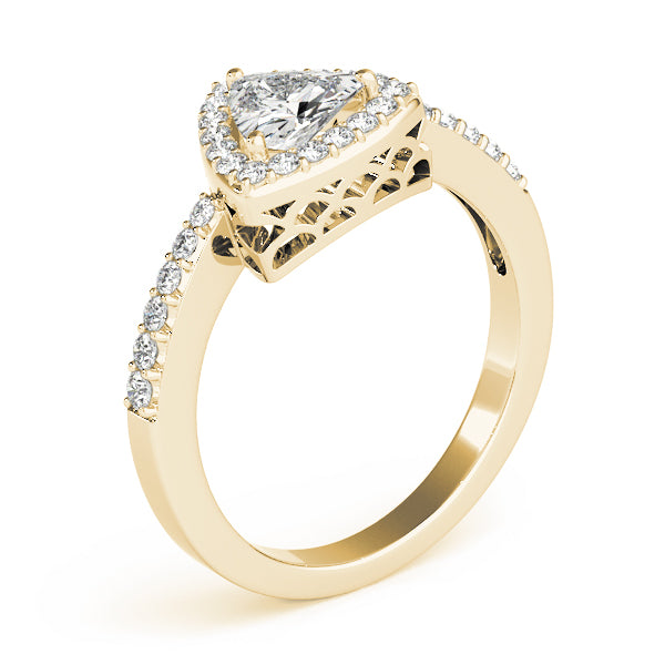 Trillion Engagement Ring M83515-5