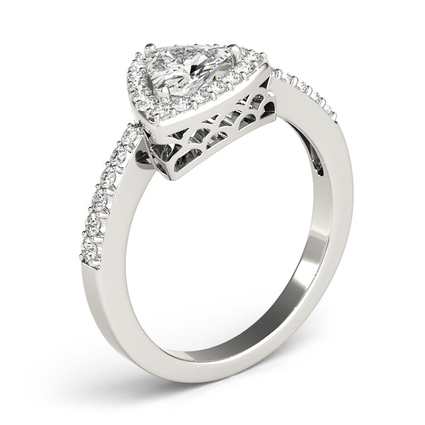 Trillion Engagement Ring M83515-5