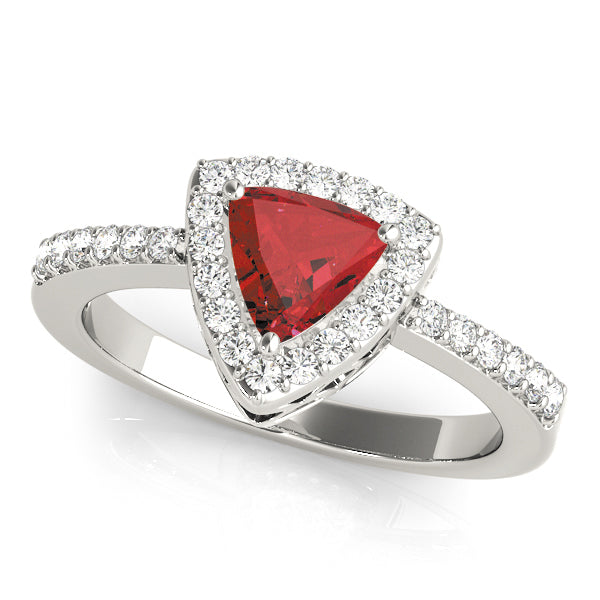 Trillion Engagement Ring M83515-5