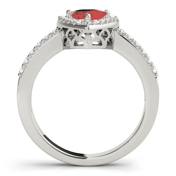 Trillion Engagement Ring M83515-5