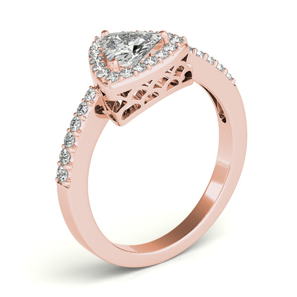 Trillion Engagement Ring M83515-5