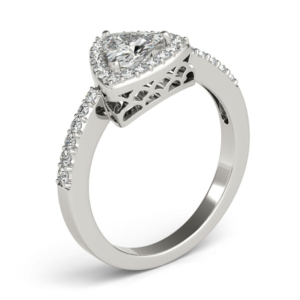 Trillion Engagement Ring M83515-5