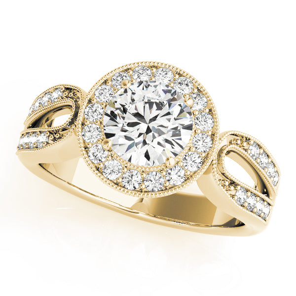 Round Engagement Ring M83524