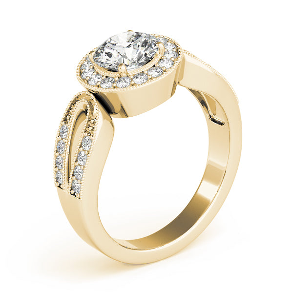 Round Engagement Ring M83524