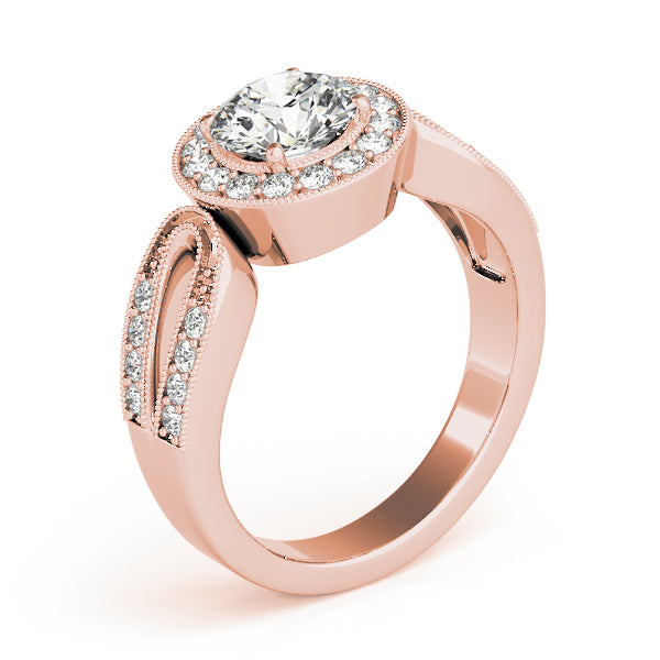 Round Engagement Ring M83524