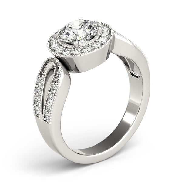 Round Engagement Ring M83524