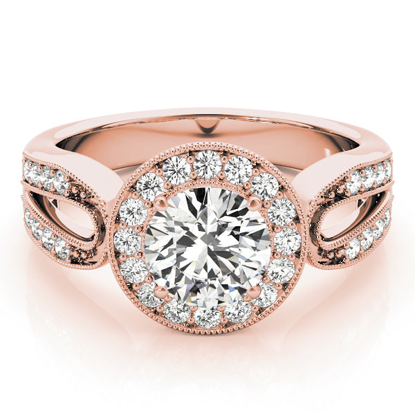 Round Engagement Ring M83524
