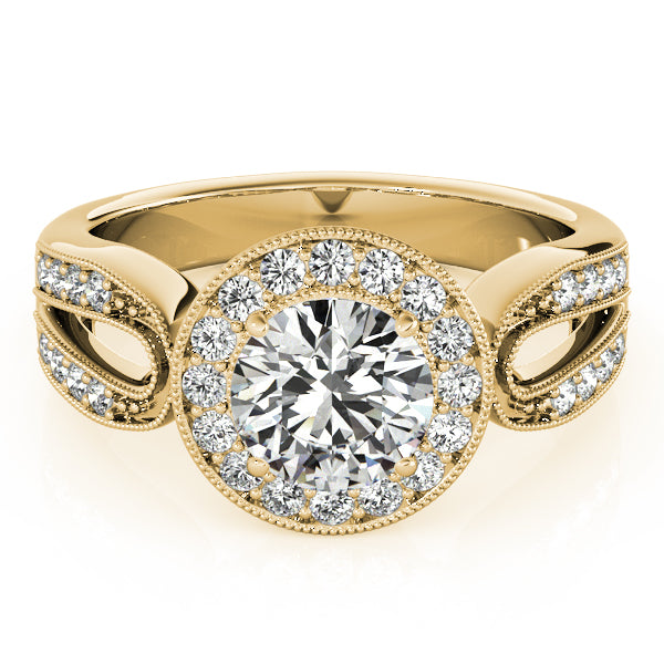 Round Engagement Ring M83524
