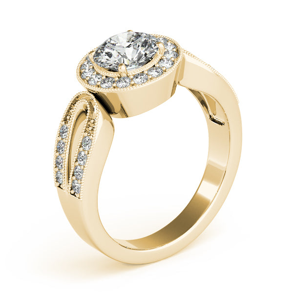 Round Engagement Ring M83524