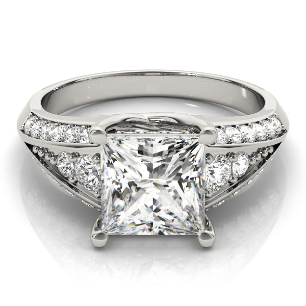Square Engagement Ring M83535-5