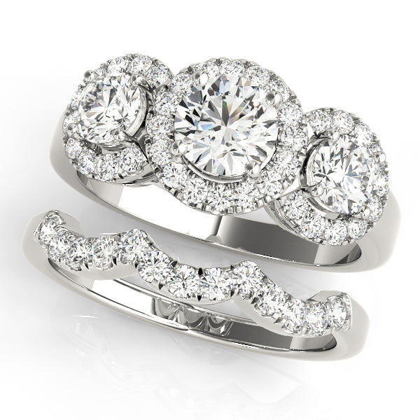 Round Engagement Ring M83540-1/2