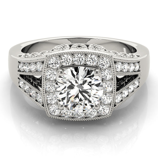 Round Engagement Ring M83554