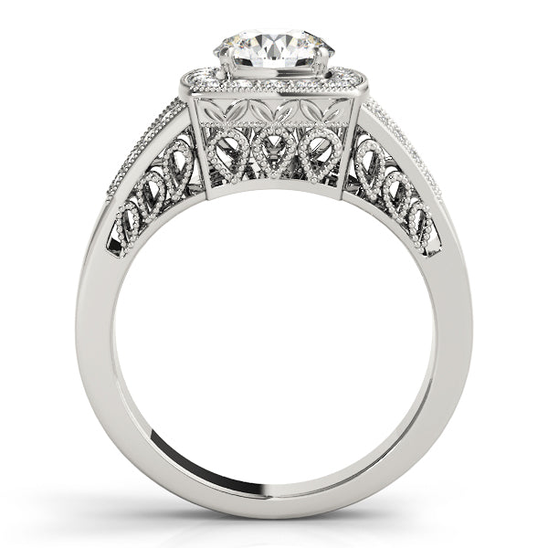 Round Engagement Ring M83554