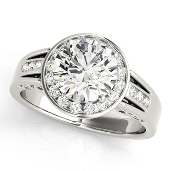 Round Engagement Ring M83556