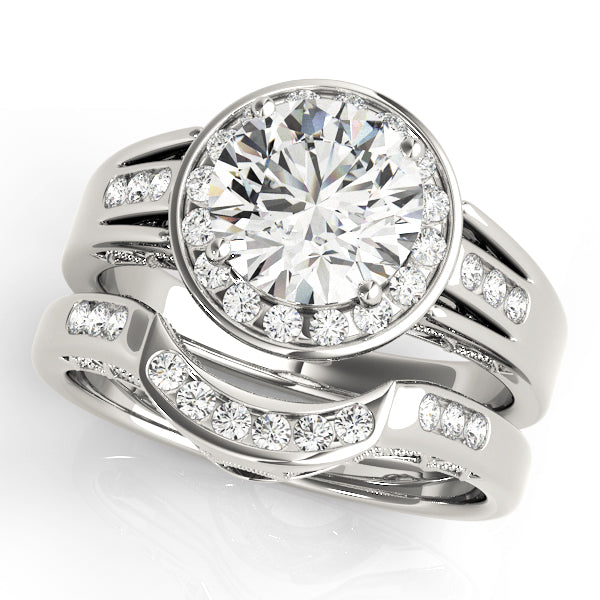 Round Engagement Ring M83556