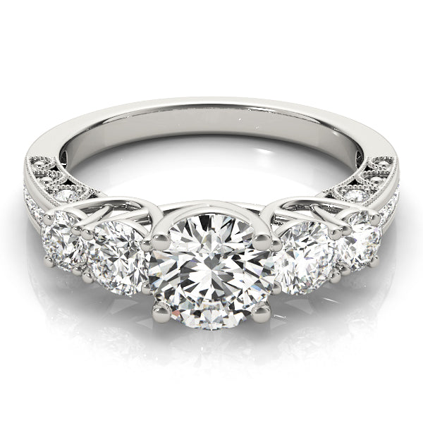 Round Engagement Ring M83557
