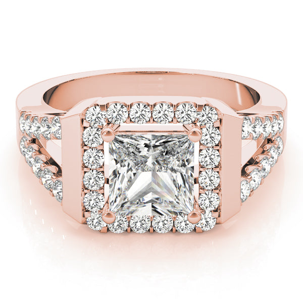 Square Engagement Ring M83566