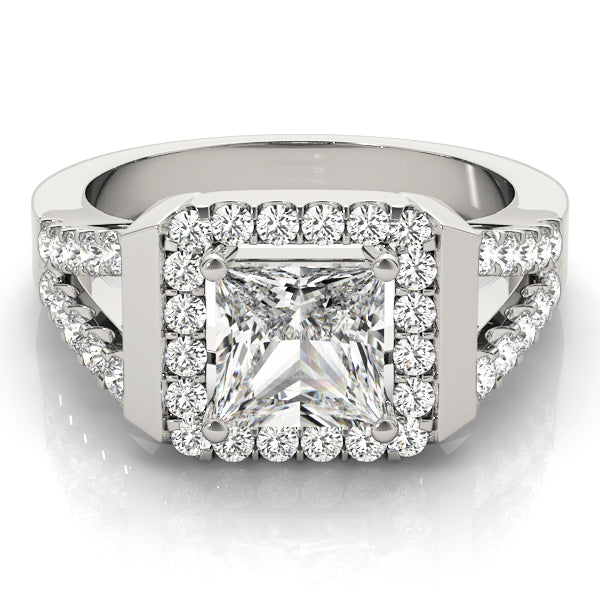 Square Engagement Ring M83566