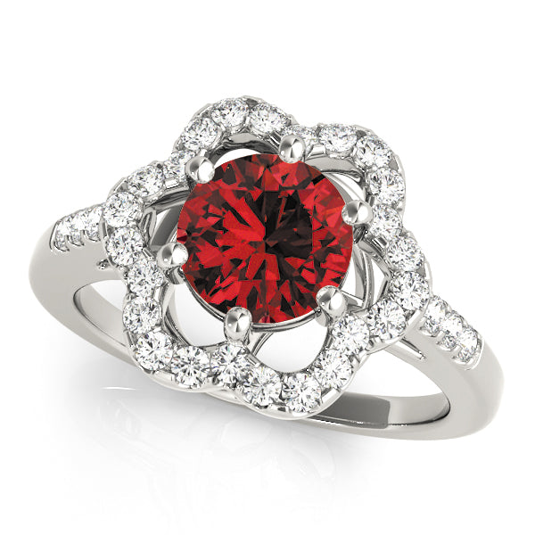 Round Engagement Ring M83578