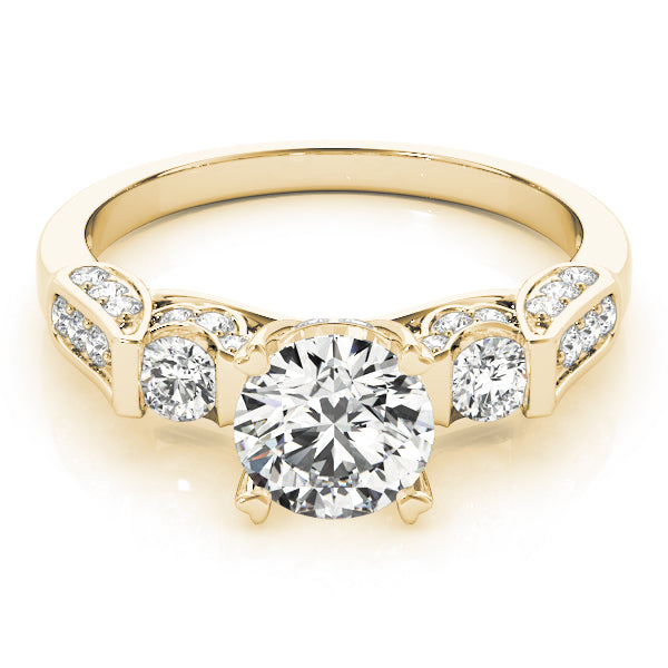Round Engagement Ring M83585
