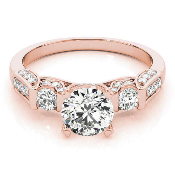 Round Engagement Ring M83585