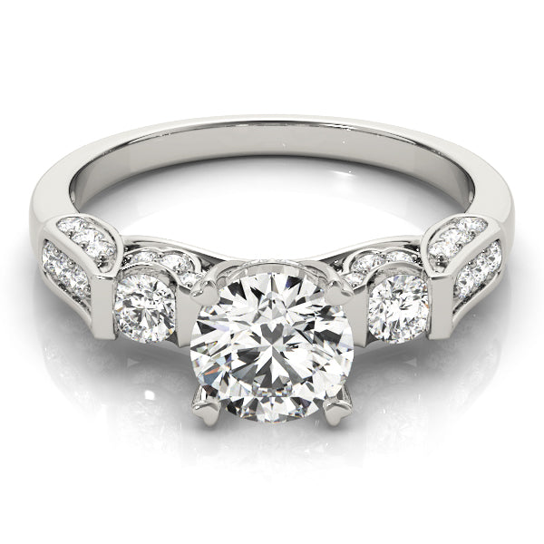 Round Engagement Ring M83585