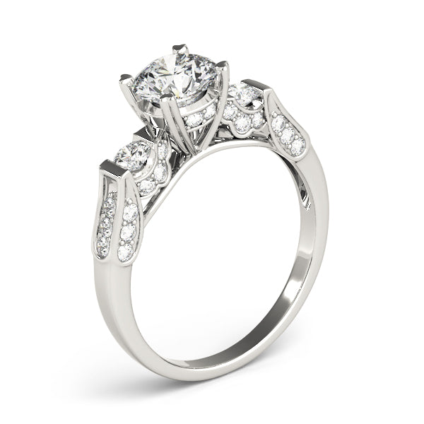 Round Engagement Ring M83585