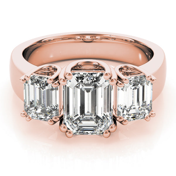 Emerald Cut Engagement Ring M83610