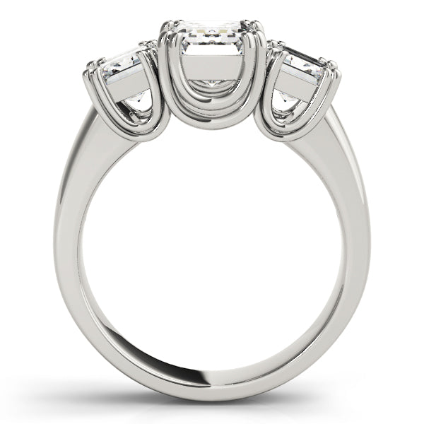 Emerald Cut Engagement Ring M83610