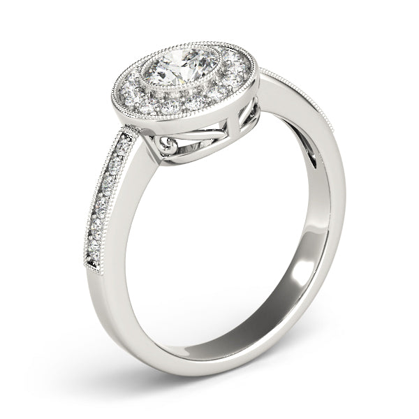 Round Engagement Ring M83616