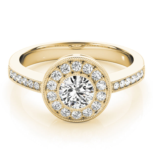 Round Engagement Ring M83616