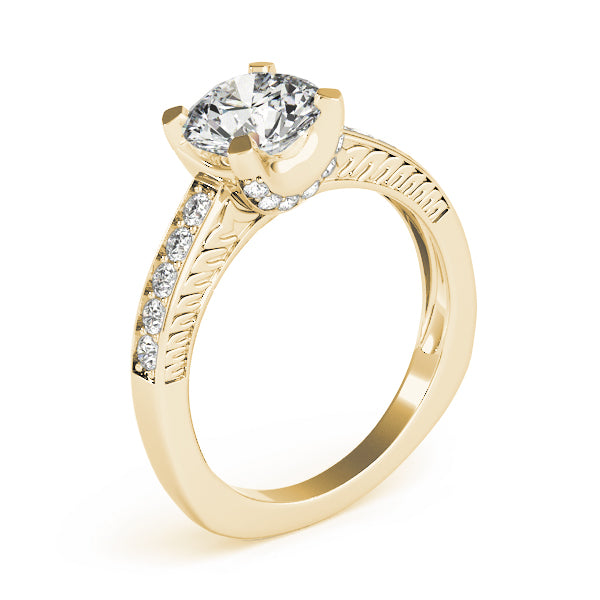 Round Engagement Ring M83646