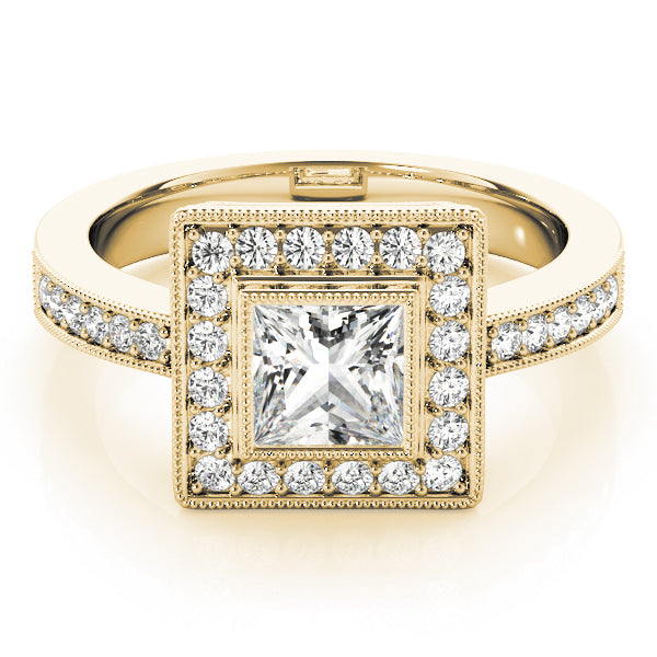 Square Engagement Ring M83651
