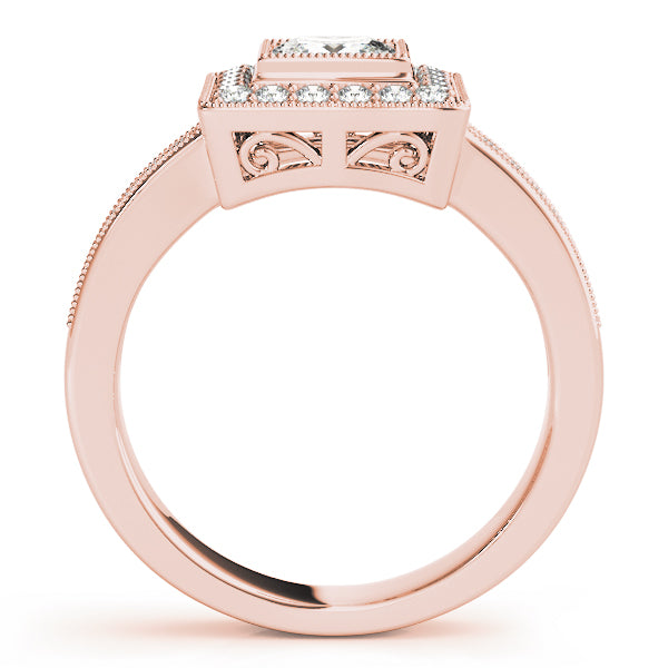 Square Engagement Ring M83651