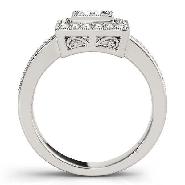 Square Engagement Ring M83651