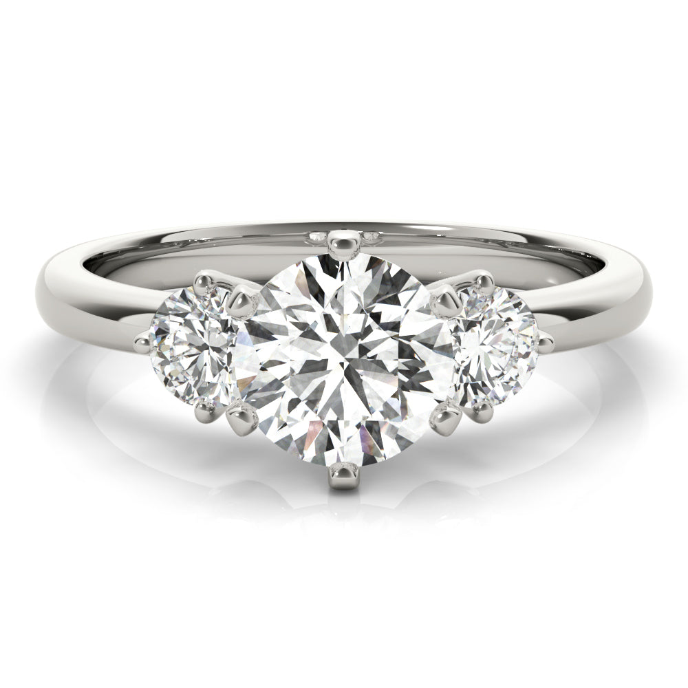 Round Engagement Ring M83707-1/2