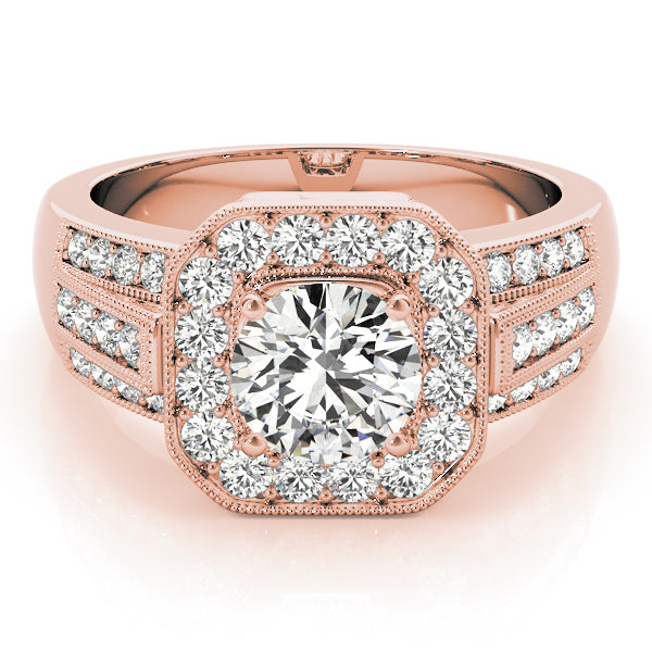 Round Engagement Ring M83713