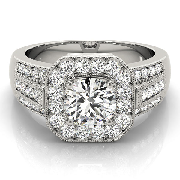 Round Engagement Ring M83713