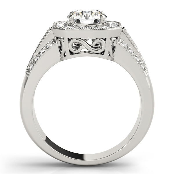 Round Engagement Ring M83713